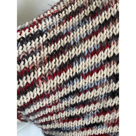 Lumiere Striped Pullover Knit Multi Colored Sweater - Picture 4 of 8